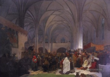 Alphonse Mucha Werke - Kazani mistra jana husa v Kapli Betlemske Alphonse Mucha
